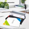 MAKEASY Binding Machine, 21-Hole, 450 Sheets, Comb Binding Machines with