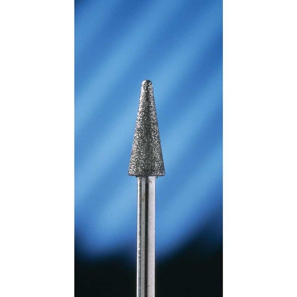 Medicool Diamond Cone Medium Bit -B-52- for Manicure and Pedicure Acrylic Silk Fiberglass and Gel Nail | B-52