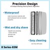 83M Blade Compatible with Braun S8 Wet&Dry Replacement Head, Upgrade