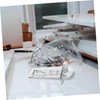DOITOOL 30pcs Transparent Shelf Support Pegs for Cabinets Kitchen Shelving