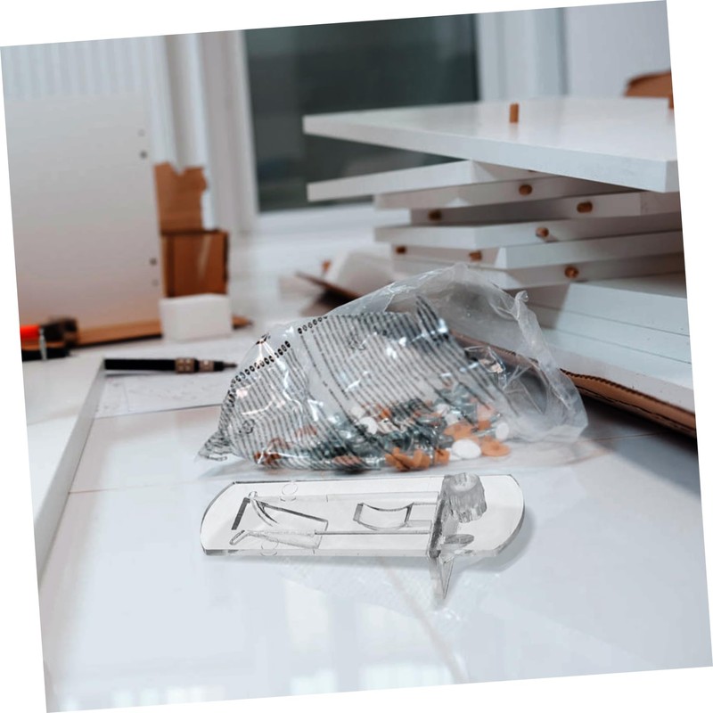 DOITOOL 30pcs Transparent Shelf Support Pegs for Cabinets Kitchen Shelving