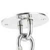 Stainless Steel Hammock/Swing Hanging Kit Ceiling Mounting Plate Snap Hook
