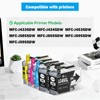 LC406XL Compatible Ink Cartridges High capacity Black 6000 Pages Color