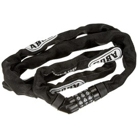 Abus Unisex 4804c/110 Steel-o-chain, Black