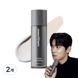 One of Them Detin Zero Step Cover Tone-Up Lotion 50ml, 2 pcs, Natural / 원오브뎀 드뗑 제로스텝 커버 톤업 로션 50ml, 2개, 내추럴