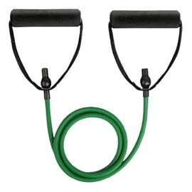 Resistance Bands with Handles Single Resistance Bands Exercise Band with Handles for Resistances Training,Home Workouts,Physical Therapy(Color:Green)