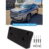 FASTCHE Front License Plate Frame Compatible with 2020 2021 2022