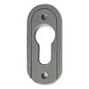 SR-5241 Stainless Steel Oval Sliding Rosette Profile Cylinder Door Fitting