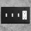 Henne Bery Modern Edge Decorative Wall Plate Switch Plate Outlet