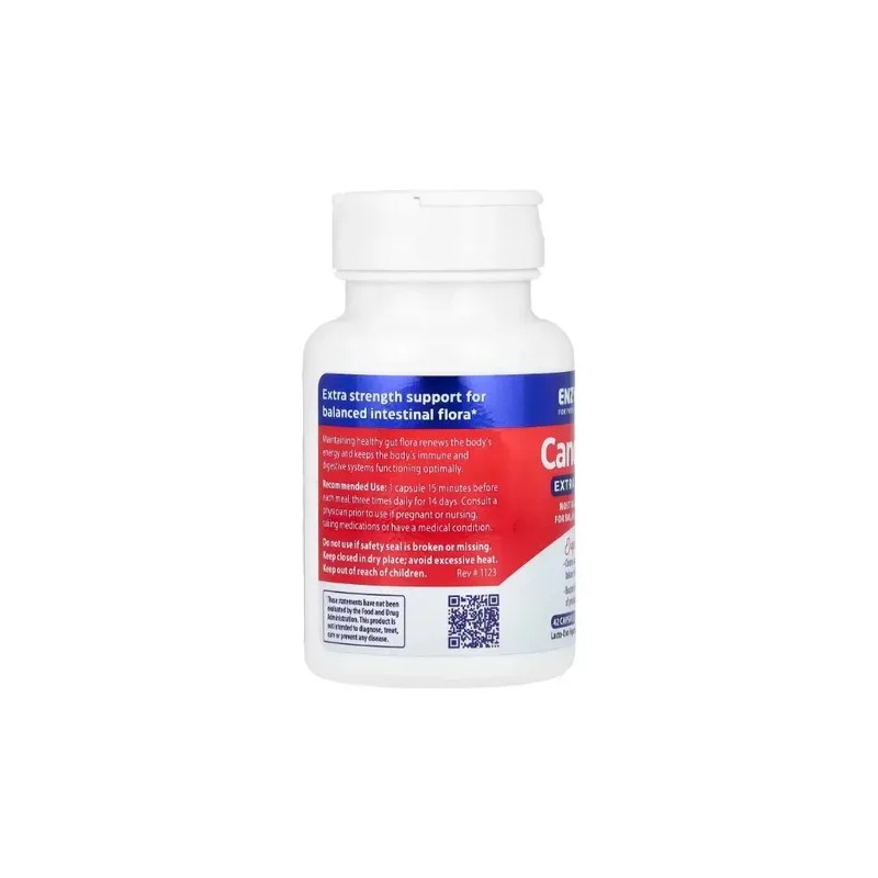Suplemento Probiótico Enzymedica Candidase Extra Fuerte para Cápsulas Digestivas de