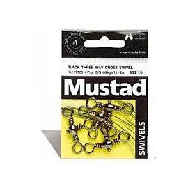 Three Way Cross Swivel - Black 6