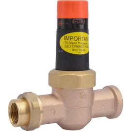 Cash Acme 3/4 Inch EB25 Single Union Pressure Regulator Valve (PRV), 45 PSI, 23136-0045