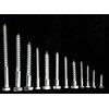 M8 Coach Screws Hex Head Width 13mm Zinc Plated Steel