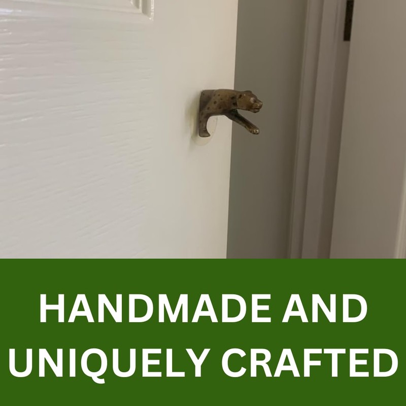 Safari Antique Brass Animal Iron Metal Drawer Knobs (Knob, Leopard)