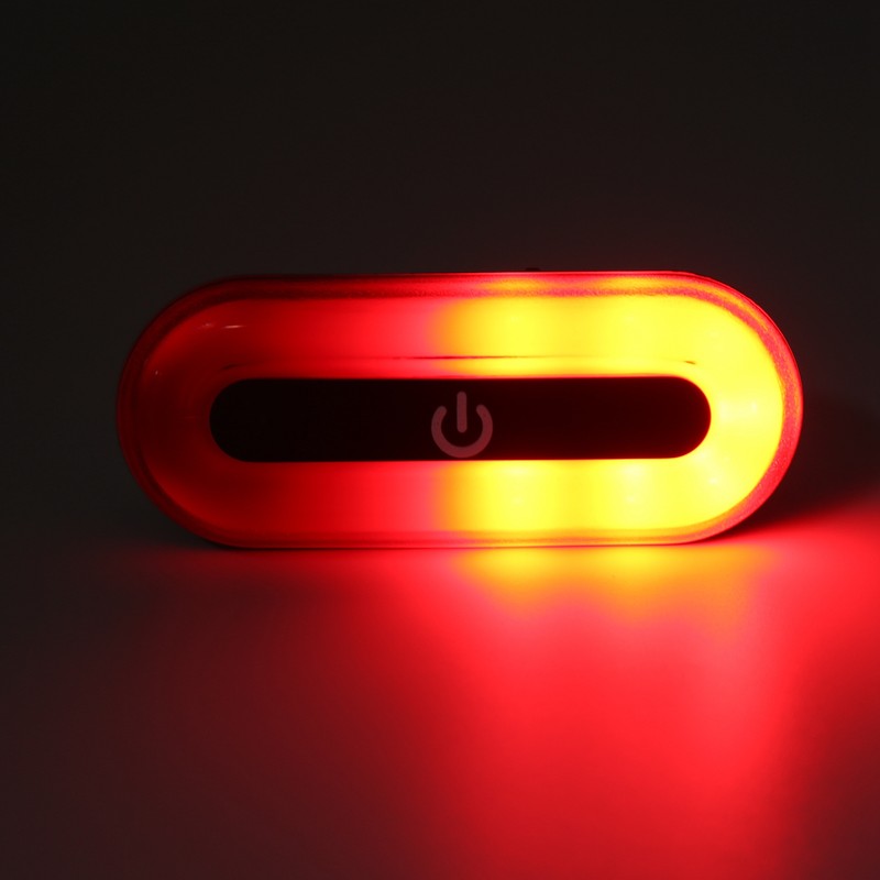 Motorcycle Helmet Tail Warning Light 4 Lighting Modes IPX6 Waterproof