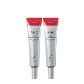 AHC Ten Revolution Real Eye Cream for Face 35ml x 2 AHC Whitening Wrinkle Elasticity Moisturizing Nourishing Cream / 에이 에이치 씨 텐 레볼루션 리얼 아이크림 포 페이스 35ML 2개 AHC 미백 주름 탄력 보습 영양크림