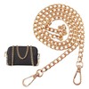 BLOOPIC 1PC Gold Wallet Chain Metal Shoulder Strap Replacement Bag