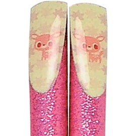Pro Player Children Chopsticks glitter Bambi 18 cm Pink 100783 