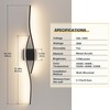 Joossnwell Bathroom Light Fixture Over Mirror 39.37 Inch Vanity Lights