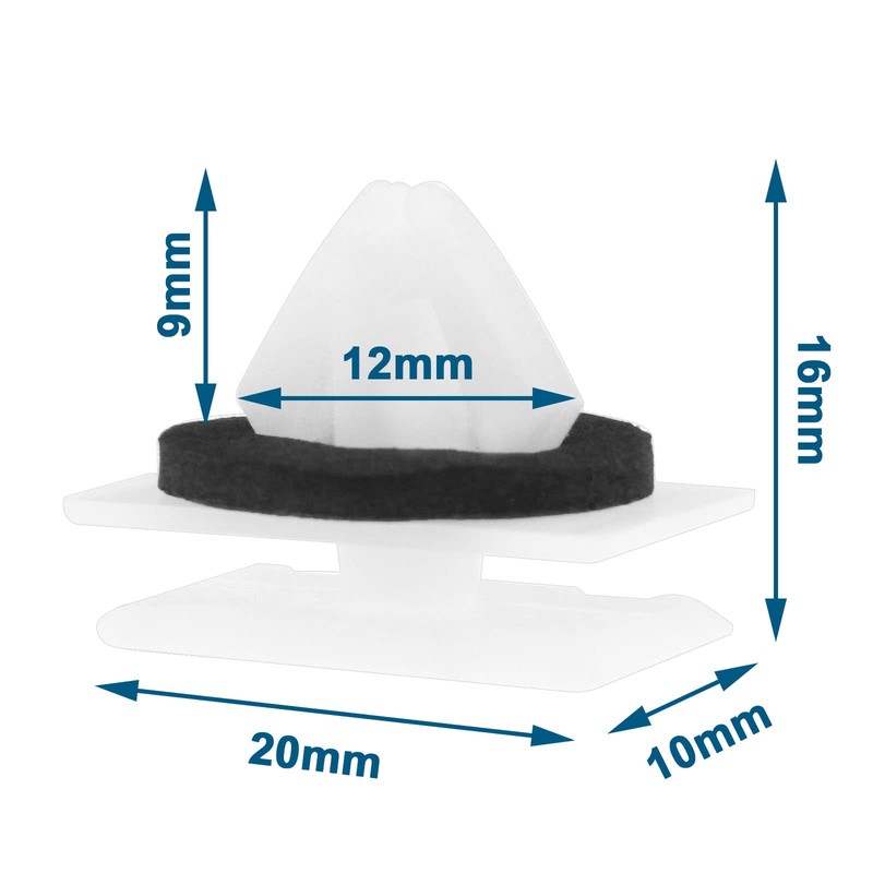 Create idea 20PCS Car Rear Wheel Arch Flares & Moulding