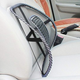 Car Back Support,Car Mesh Chair Back Support Massage Cushion Mesh Relief Lumbar Brace Car Truck Office Home Cushion Seat