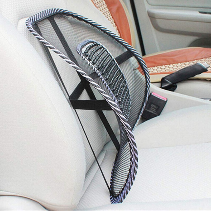 Car Back Support,Car Mesh Chair Back Support Massage Cushion Mesh