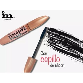 Kit De Mascara para Pestañas Vegana y Mascara Eplosiva Argan IM Natural                                                                               