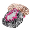 minkissy 2pcs Double Layer Waterproof Shower Cap Shower Cap for