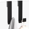 PMMASTO Shower Door Hooks, (7.5 Inch) Extended Over Door Hooks