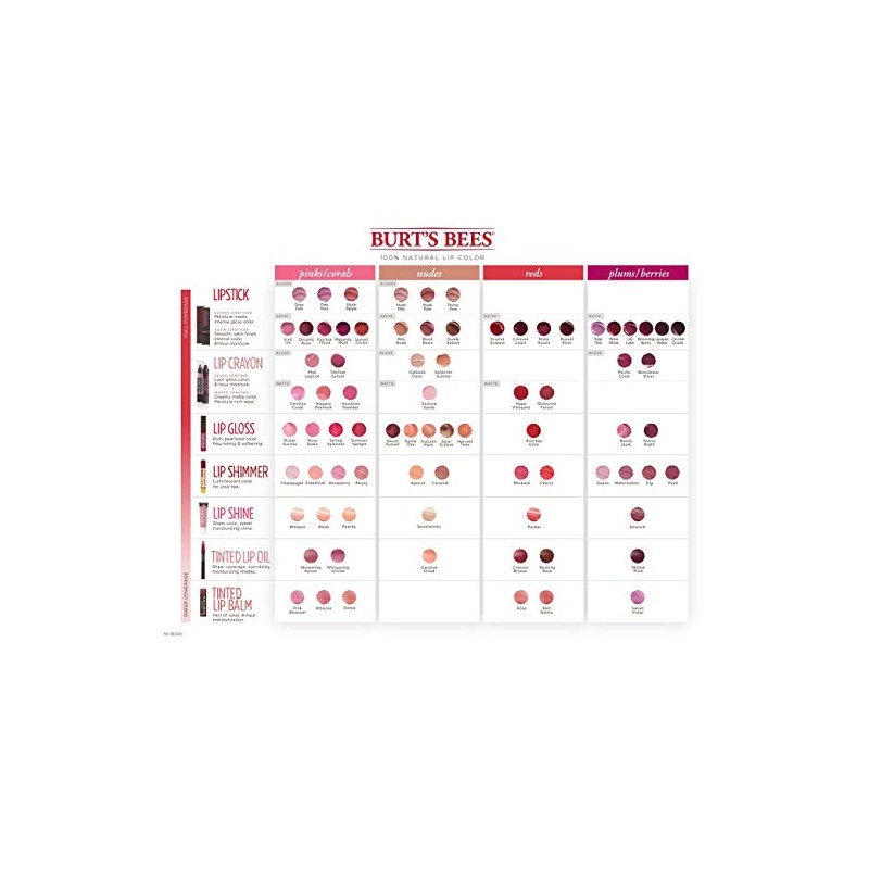 Burt's Bees Lip Shimmer, Fig 0.09 oz