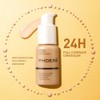 Base de maquillaje para el rostro PHOERA,Base de maquillaje naturalmente