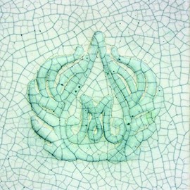 Mayco Stoneware Glaze, Crackle Matte Clear SW-003, 1 Pint