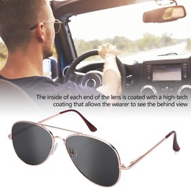 Candeon Rear View Sunglasses Anti-Tracking Rear View Sunglasses Anti-Monitor Glasses Safety Sun Glasses