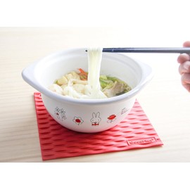 Good Plus (GoodPlus+) EMILE Miffy Hollow (Cocotte 5.9 inches (15 cm), Resistant to Acids and Alkalis, Odor, IH All Heat Sources, Dick Bruna