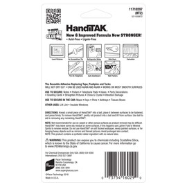 Super Glue Super Glue HT2-12 HandiTAK Reusable Adhesive, Yellow, 2-Ounce, 12-Pack(Pack of 12)