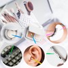 100 Microcepillos Aplicadores, Microcepillos Para Pestañas, Cepillos Desechables Para Extensiones