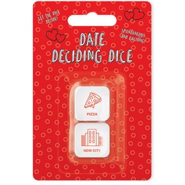 TECH ISLAND Date Deciding Dice, Decision Dice, Valentine’s Day Dice, Fun Activity for Couples, Perfect for Valentine Date Night, Anniversary or Wedding Day