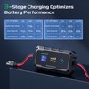 20A 12V/24V MPPT Wireless Solar Charge Controller, Bateria Power Intelligent
