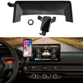 APESER Compatible with Honda Civic Phone Mount Holder 2022-2024,Civic Touring/Sport Touring/Type R Touring/Type R Base/Si Si Phone Mount Anti-Shake Navigation,11th Gen Civic Phone Holder Stand,9 Inch