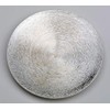 MaMeMi Aluminium Plate, Silver, Diameter 14 cm