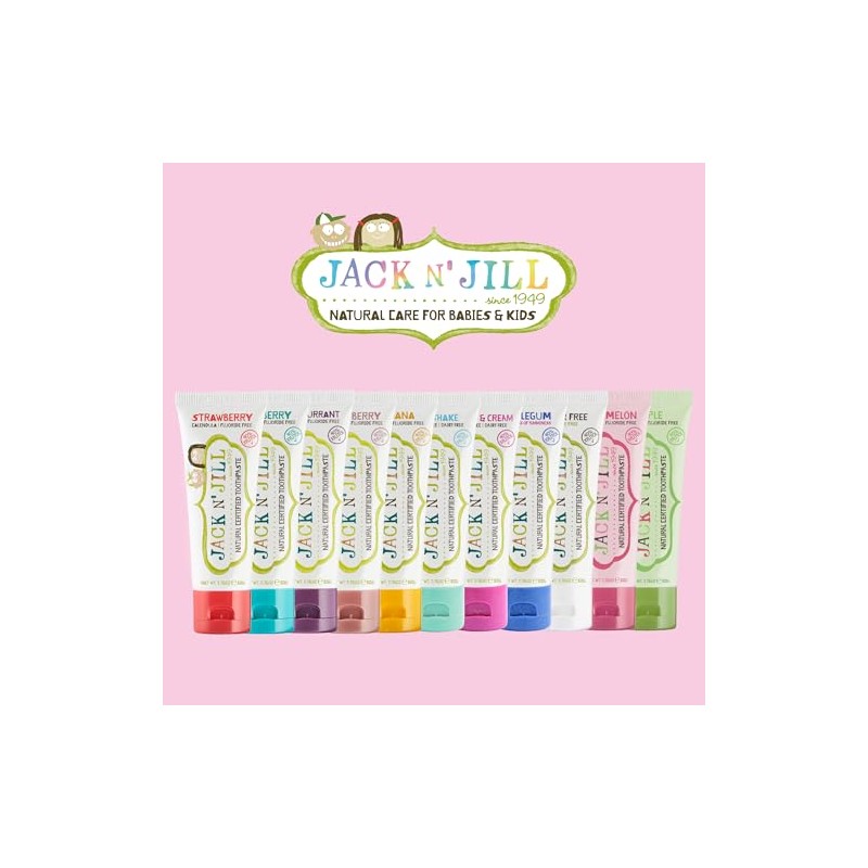 Jack N' Jill Natural Toothpaste - Natural (Flavor Free) -