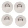 4 Pieces D Rings Patch D Rings Pad Portable Durable