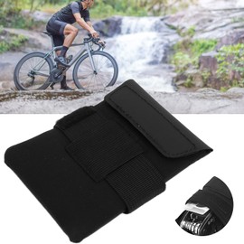 Bicycle Saddle Bag,Waterproof Bike Bag Under seat Bag, Mesh Cloth Rainproof Small Portable Bicycle Bag Professional Cycling Accessories for Riding 4.7 x 3.3 x 0.6in