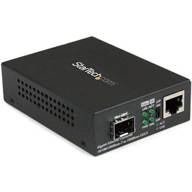StarTech.com MCM1110SFP - Copper Ethernet to Fiber Media - Converter for 10/100/1000 Network IN