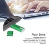 Flash Drive Portable Green U Disk Large Storage Stick with