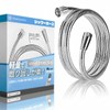 【Dermatologist-Supervised】Shower Hose 5.9 ft (1.6 m) Compatible with 10 Major