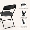 Sweetcrispy Sweetcrispy Folding Chair 10 Pack, Plastic Foldable Chairs with