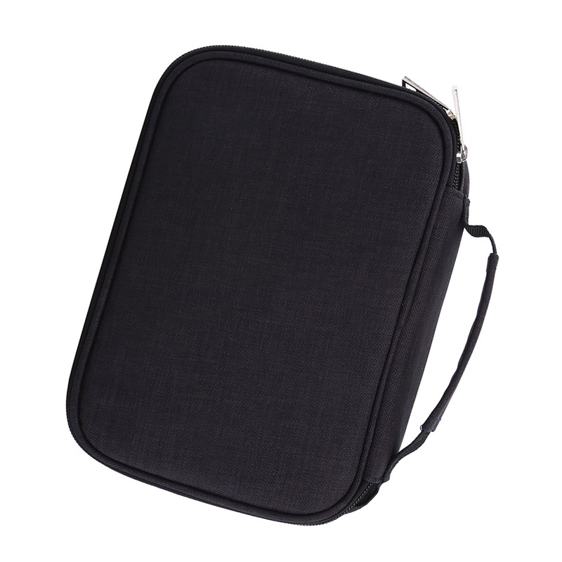 72 Slots Multifunction Foldable Fabric Pencil Case Large Capacity Zipper