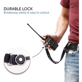 Lanyard Mirkit HAM Radio Operator Neck Strap BAOFENG Accessories and Radio Equipment Quick Release for Two Way Radios, Ham Radio Gifts