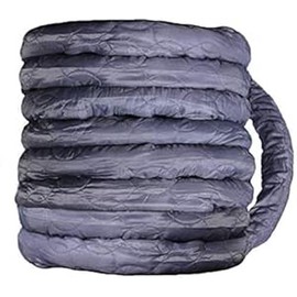 Nadair OVO Universal Padded Cover, Fits All 40 to 42 ft Central Vacuum Hose, Machine Washable, Easy to Install with Zipper, Machine Washable, Zipper, Grey, 40ft (ACCHO-COV40ZIP-GY)